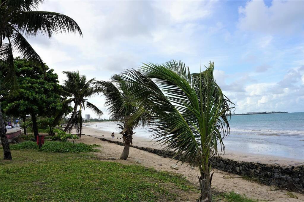 Joao Pessoa, A Dois Passos Do Paraiso, 2 Suites Com A/C, Vista Panoramica Para O Mar Do Bessa, Portaria 24H E 2 Vagas De Garagem Exteriör bild
