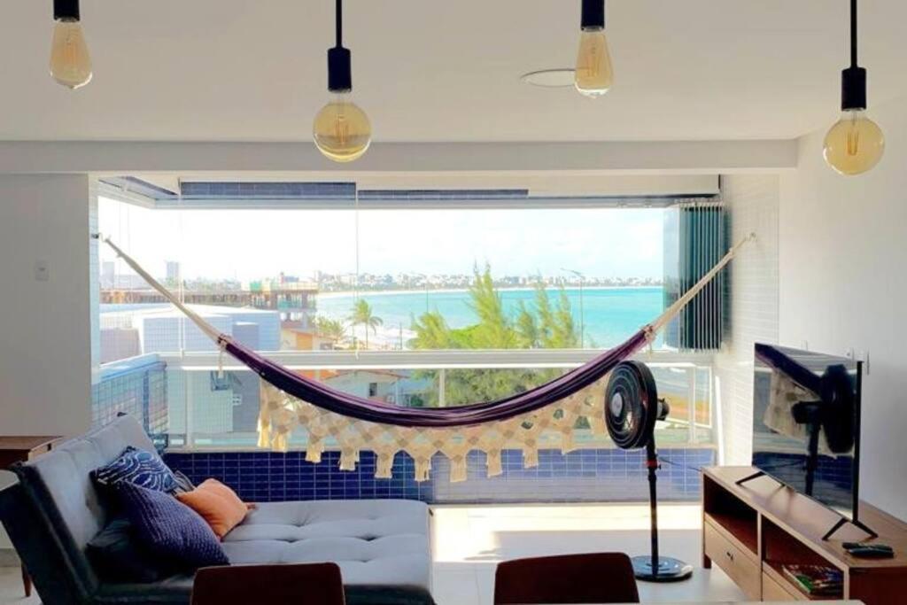 Joao Pessoa, A Dois Passos Do Paraiso, 2 Suites Com A/C, Vista Panoramica Para O Mar Do Bessa, Portaria 24H E 2 Vagas De Garagem Exteriör bild