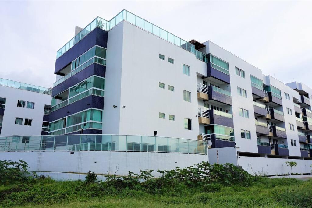 Joao Pessoa, A Dois Passos Do Paraiso, 2 Suites Com A/C, Vista Panoramica Para O Mar Do Bessa, Portaria 24H E 2 Vagas De Garagem Exteriör bild
